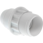  DOUILLE E 27 DBLE BAGUE BLANC. 