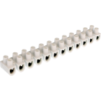  BARETTE ACIER BLANCHE 16MM 