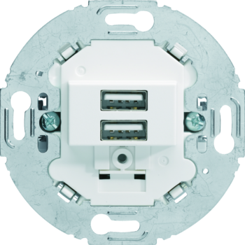 1930 Chargeur USB A+A blanc 