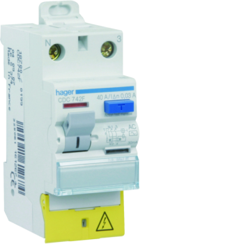  ID 2P 40A 30mA AC borne dc. 