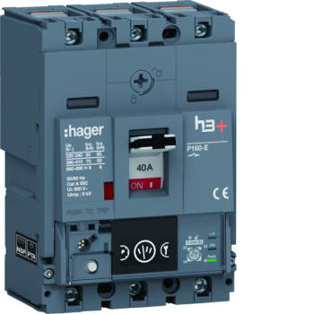  Disj.h3+P160 Ener 3x40A 70kA 