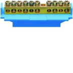  BARRETTE NEUTRE 5X16-5X10MM 