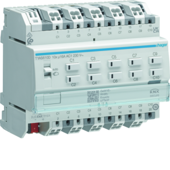  Mod. 10 sorties 16A/230V KNX S 