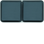  cubyko PC dble hor. 2P+T gris 