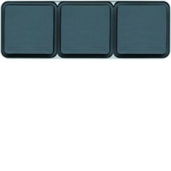  cubyko PC tple hor. 2P+T gris 