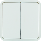  Cubyko 2 touches KNX blanc 