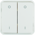  Cubyko 2t. KNX pr 2 cl. blanc 