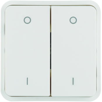  Cubyko 2t. KNX pr 2 cl. blanc 