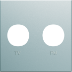  Enjo prise TV+FM 2M titane 