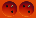  PC dble goul. 2P+T 16A orange 