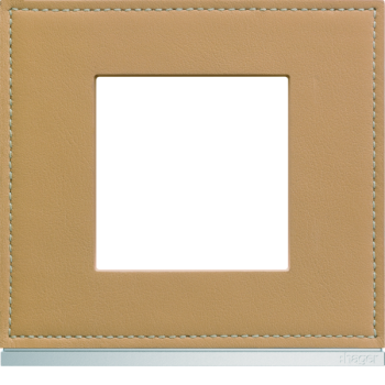  Plaque 1P cord leather 