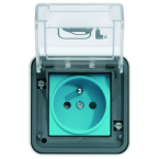  Witty IP55 3KW 2P+T M2+ clef 