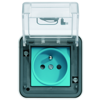  Witty IP55 3KW 2P+T M2+ clef 