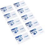 10 badges RFID carte 