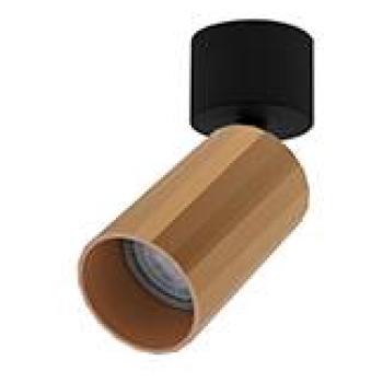  OKTO C GU10 NOIR - OR ROSE 