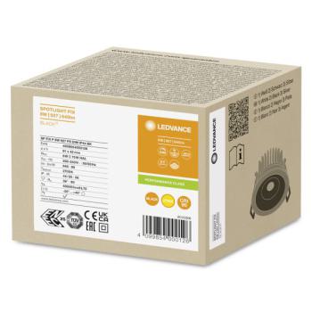  SP FIX 8W/927 PS DIM IP44 BK 