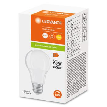  LED P DIM CLA60 827 E27 