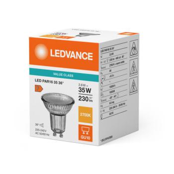  LED V PAR16 35 36 827 GU10 