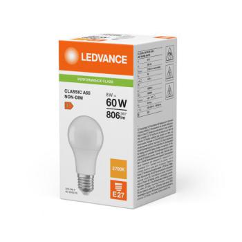  LED P CLA60 827 E27 