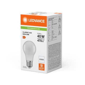  LED P CLA40 840 E27 