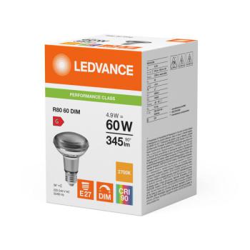  LED P DIM R80 60 927 E27 