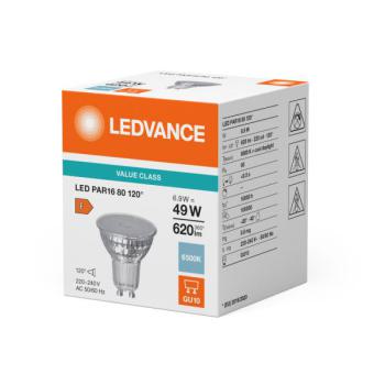  LED V PAR16 80 120 865 GU10 