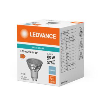  LED V PAR16 80 36 865 GU10 