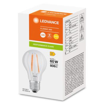  LED P CLA60 827 E27 