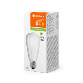  LED P Edison60 827 E27 