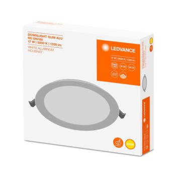  DL LED SLIM ALU 180 17W/3000K 