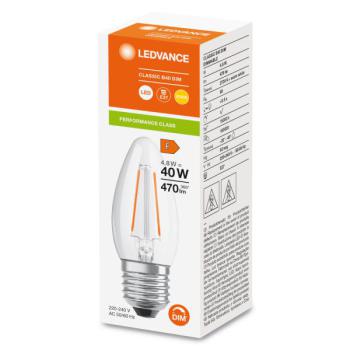  LED P DIM CLB40 827 E27 
