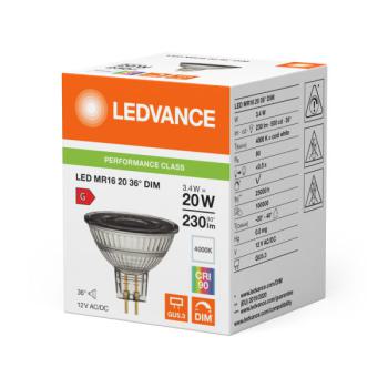  LED P DIM MR16 20 940 GU5.3 