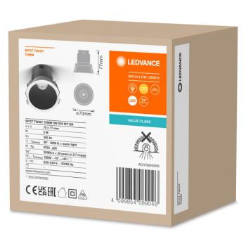 SPOT TWIST o70mm 5W/830 WT BK 