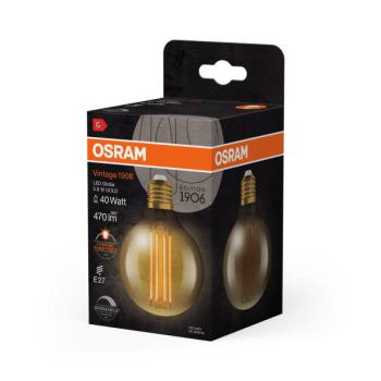  LED OSR DIM 1906 GLO40 822 E27 