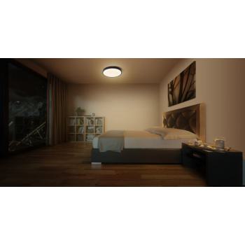  PLAF SLIM MOIA 500MM 36W NOIR 