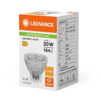  LED P MR11 20 1.8W 827 GU4 