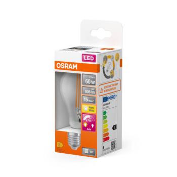  LED STAR 60 DECT 7.3W 827 E27 