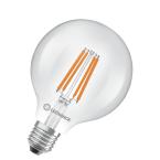  LED G95 60 CL 3.8W 827 E27 A 