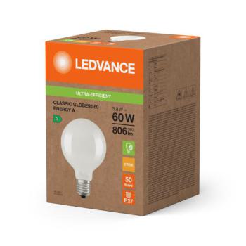  LED G95 60 FR 3.8W 827 E27 A 