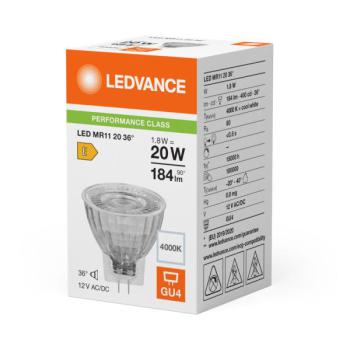  LED P MR11 20 1.8W 840 GU4 