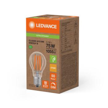  LED S DIM CLA75 FIL 827 E27 