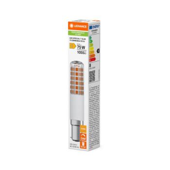  LED P T SLIM 75 8W 827 B15d 