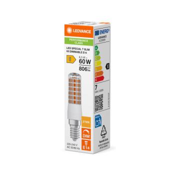  LED P T SLIM 60 7W 827 E14 