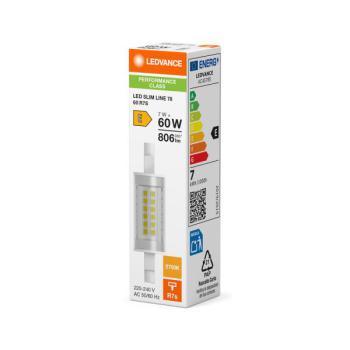  LED P SLIM 60  78 7W 827 R7s 