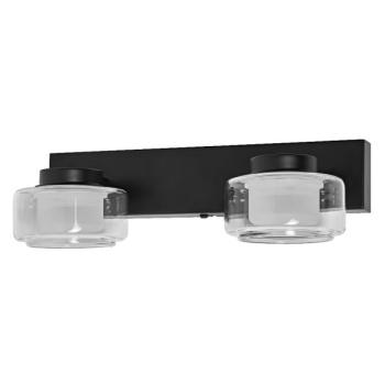  Flame 2x5,5W/CCT IP44 Noir 