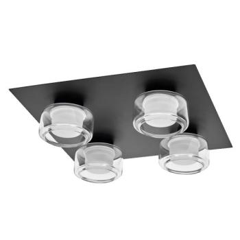  Flame 4x5,5W/CCT IP44 Noir 