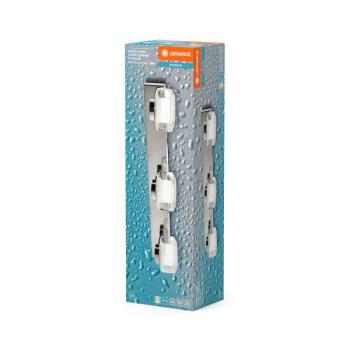  Flame 3x5,5W/CCT IP44 Chrome 