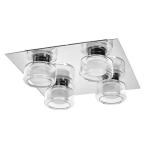  Flame 4x5,5W/CCT IP44 Chrome 