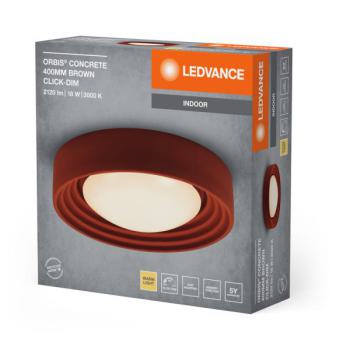  Concrete 400 18W/830 DIM Brun 