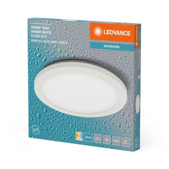  Disc RD30 22W/CCT IP44 Blanc 